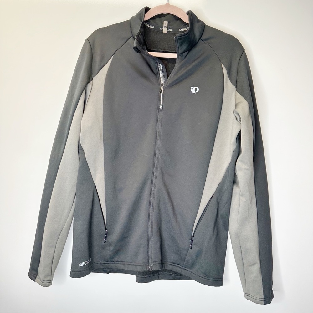 Pearl Izumi Men's Infinity Wind Blocking Jacket black gray size large